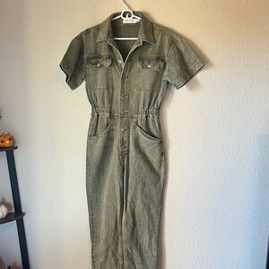 Petal & Pup Olive Jumpsuit